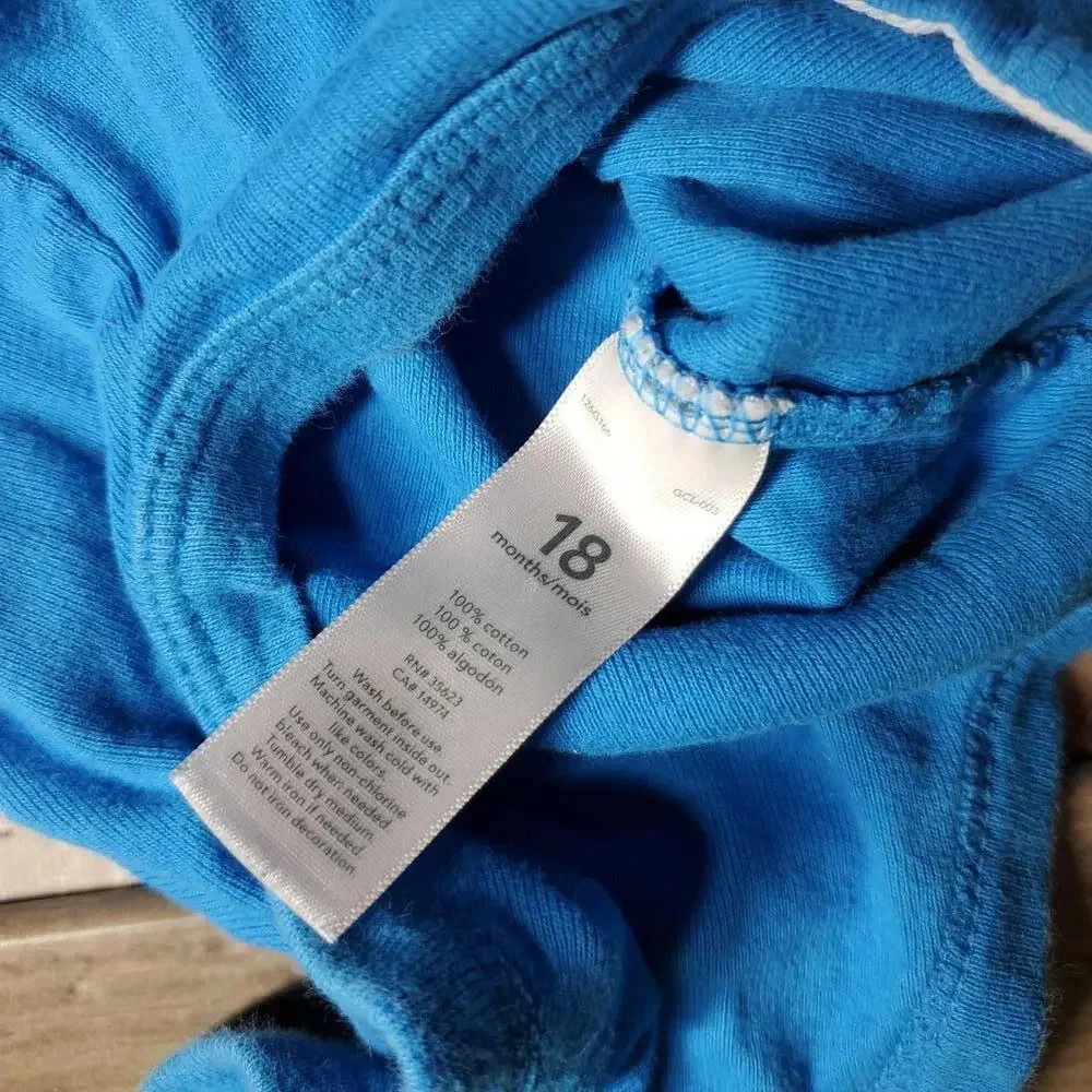 Carter's and Garanimals Size 18m Baby Boy Casual Top Bundle EUC